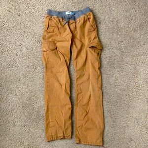 Boys Old Navy Brown Cargo Pants XL